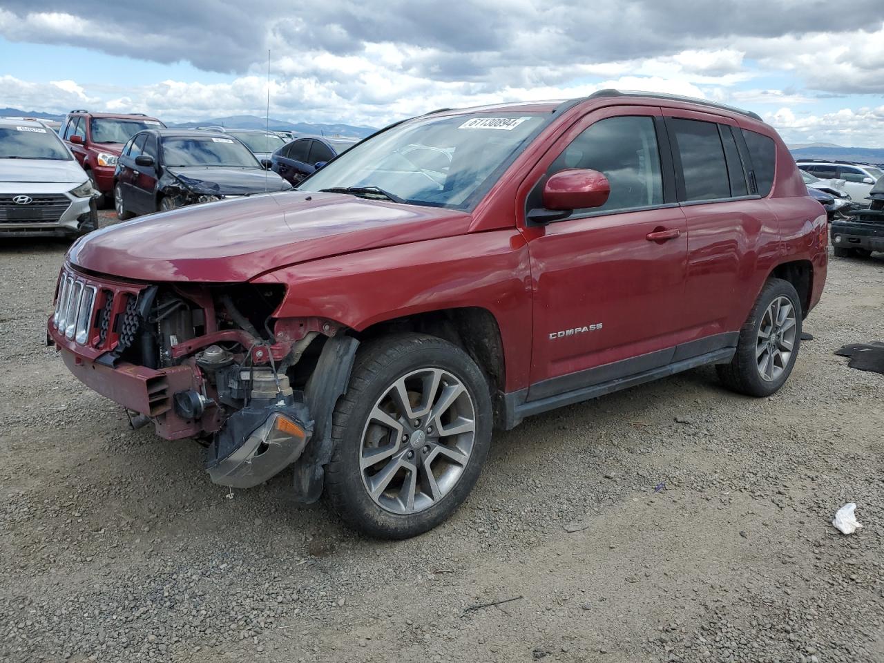 2014 Jeep Compass Limited vin: 1C4NJDCB0ED653094