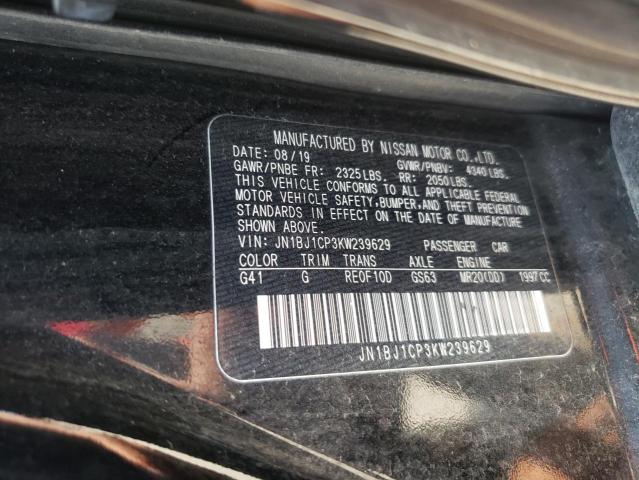 2019 NISSAN ROGUE SPOR - JN1BJ1CP3KW239629