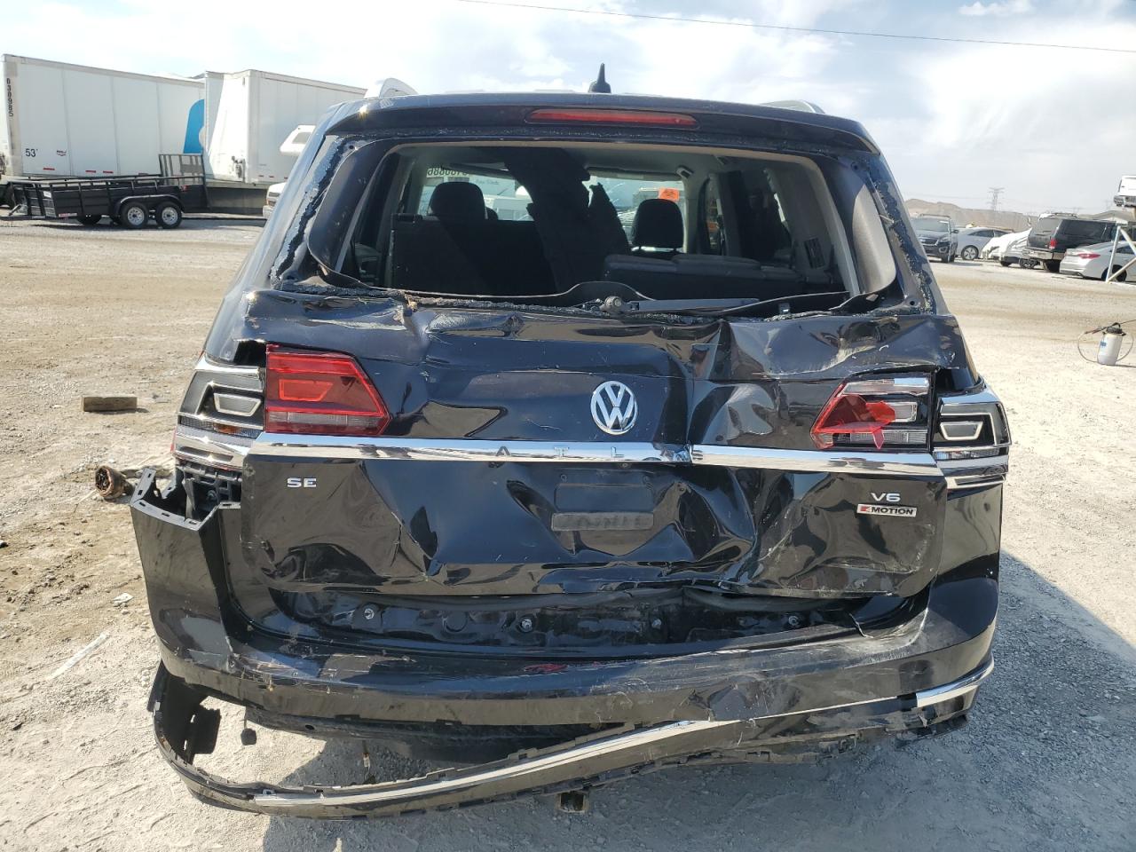 Lot #2877196828 2018 VOLKSWAGEN ATLAS SE