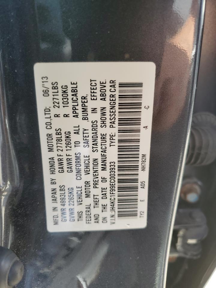 JH4KC1F99EC003933 2014 Acura Rlx Advance