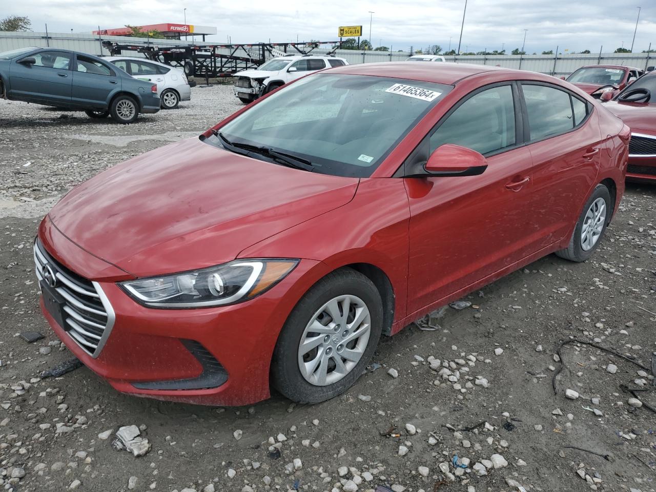 2017 Hyundai Elantra Se vin: 5NPD74LF7HH064846