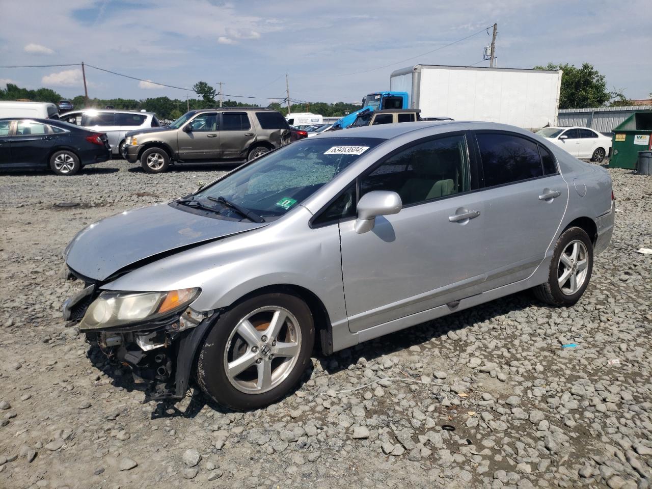 Lot #2750864171 2011 HONDA CIVIC LX