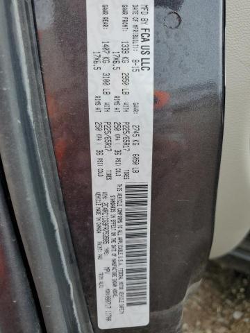 2015 CHRYSLER TOWN & COU - 2C4RC1CG9FR753585