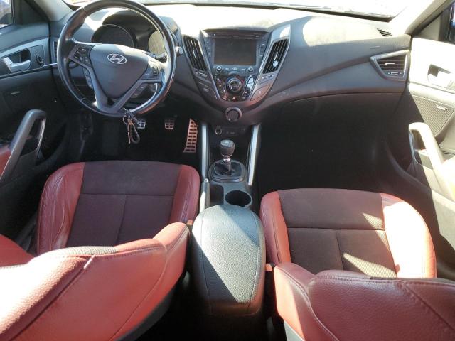 2015 Hyundai Veloster Turbo VIN: KMHTC6AE5FU222757 Lot: 60748624