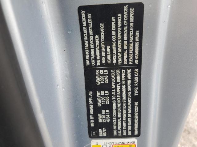2017 BUICK CASCADA PR - W04WH3N52HG122476