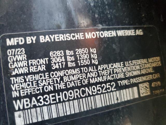 VIN WBA33EH09RCN95252 2024 BMW 7 Series, 740 XI no.12