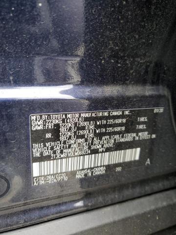 2020 Toyota Rav4 Xse VIN: 2T3EWRFV0LW069234 Lot: 60276684