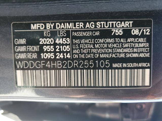 VIN WDDGF4HB2DR255105 2013 Mercedes-Benz C-Class, 250 no.12