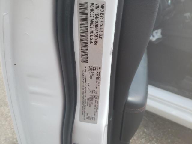 2023 DODGE DURANGO GT - 1C4RDJDG5PC574451