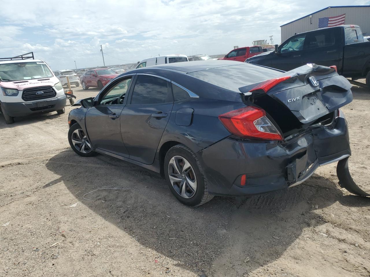 2HGFC2F66KH522463 2019 Honda Civic Lx