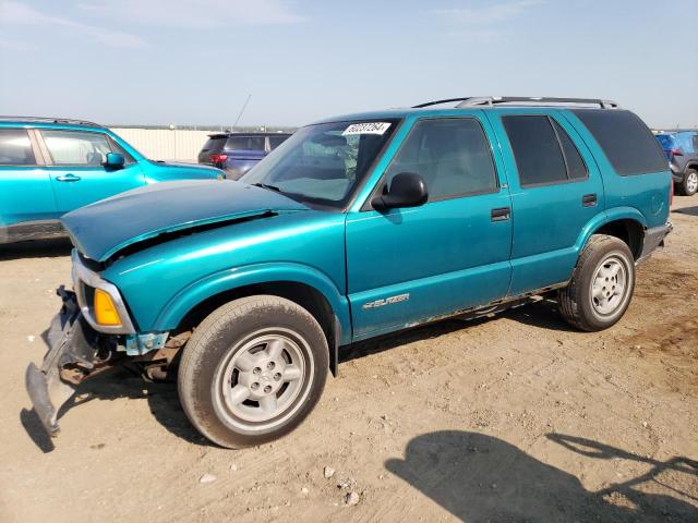 CHEVROLET BLAZER 1996 green 4dr spor gas 1GNDT13W6T2282966 photo #1