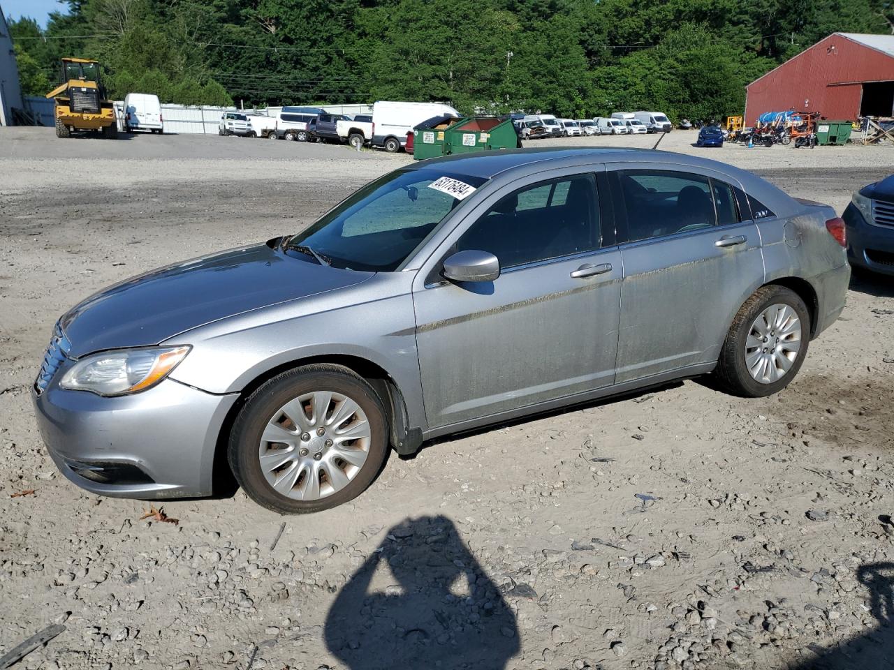 2014 Chrysler 200 Lx vin: 1C3CCBAG6EN101280