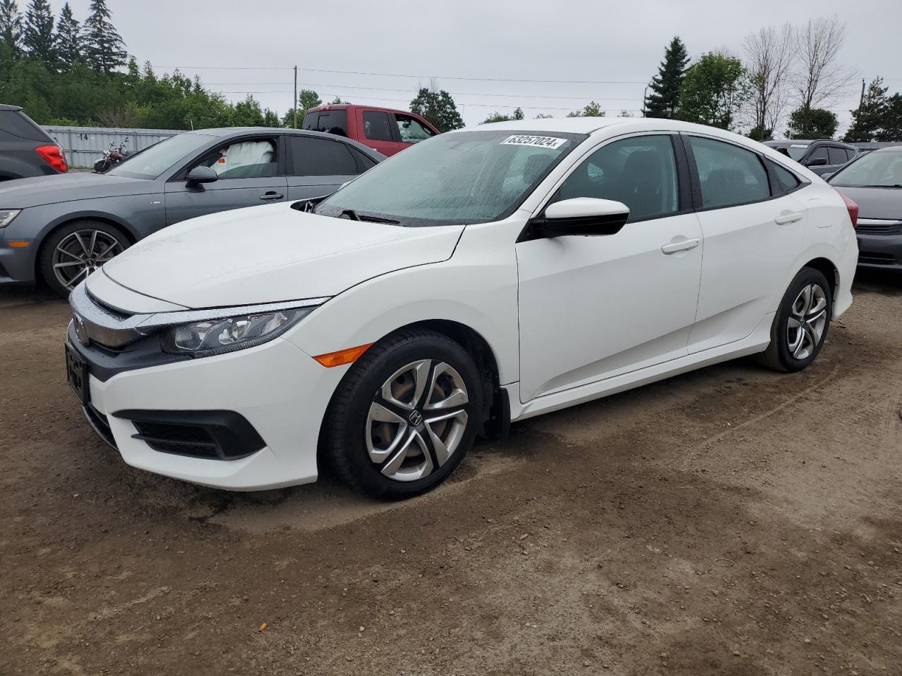 2018 Honda Civic Lx vin: 2HGFC2F57JH007445