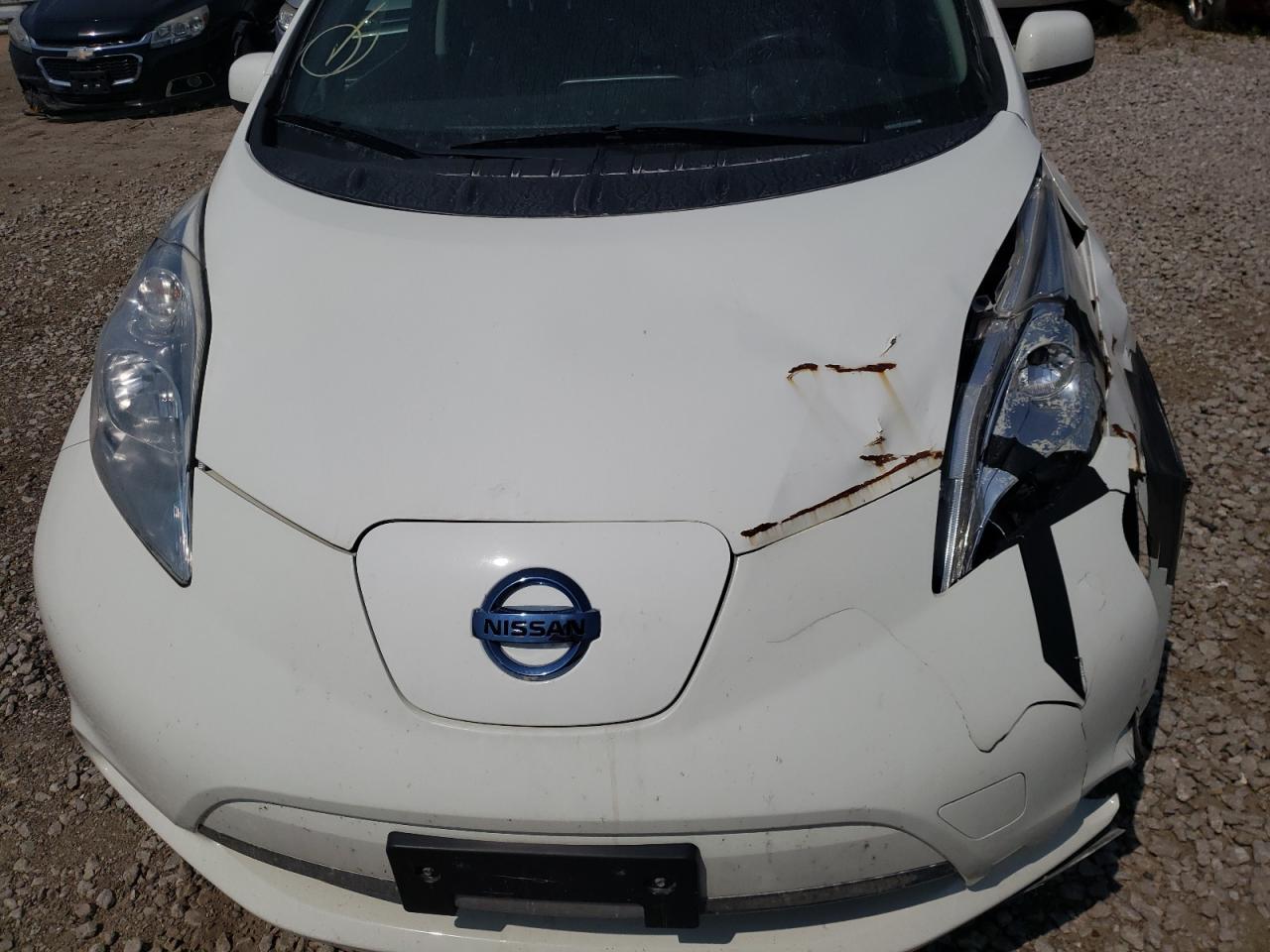 Lot #3030659128 2015 NISSAN LEAF S