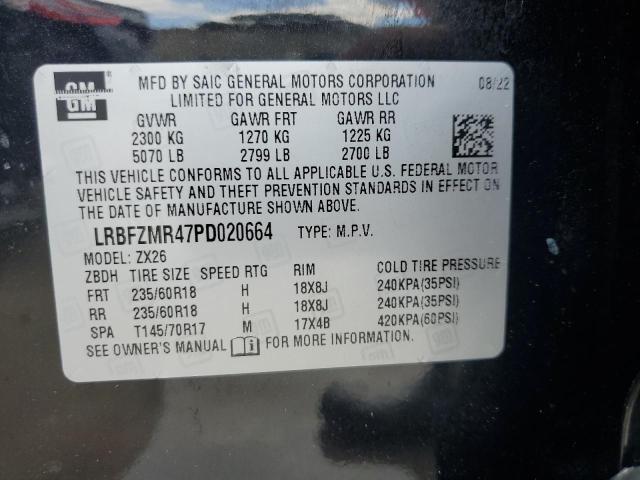 2023 Buick Envision Preferred VIN: LRBFZMR47PD020664 Lot: 63524164