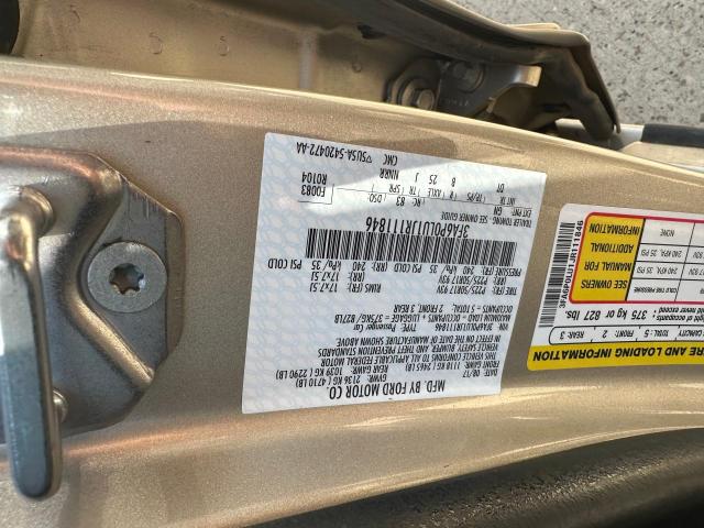 2018 Ford Fusion Se Hybrid VIN: 3FA6P0LU1JR111846 Lot: 63083324