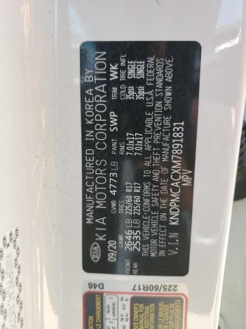 2021 KIA SPORTAGE L - KNDPMCACXM7891831