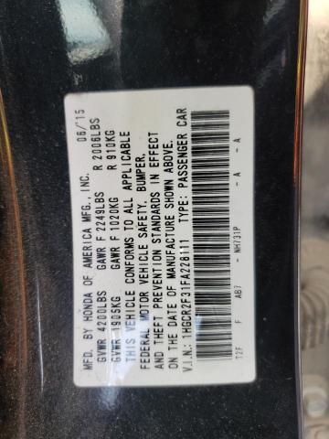 1HGCR2F31FA228111 2015 HONDA ACCORD - Image 12