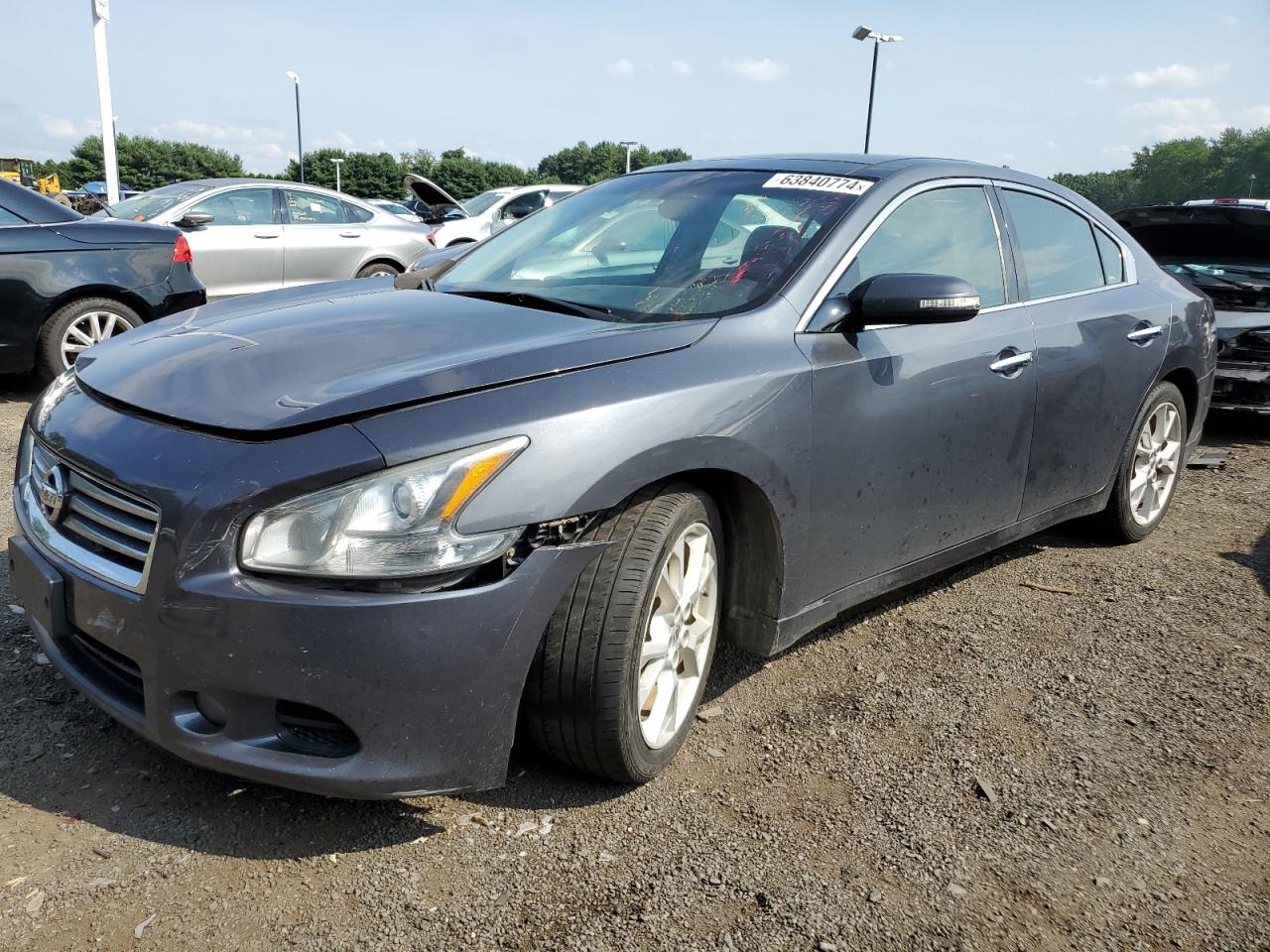 2012 Nissan Maxima S vin: 1N4AA5AP2CC802021