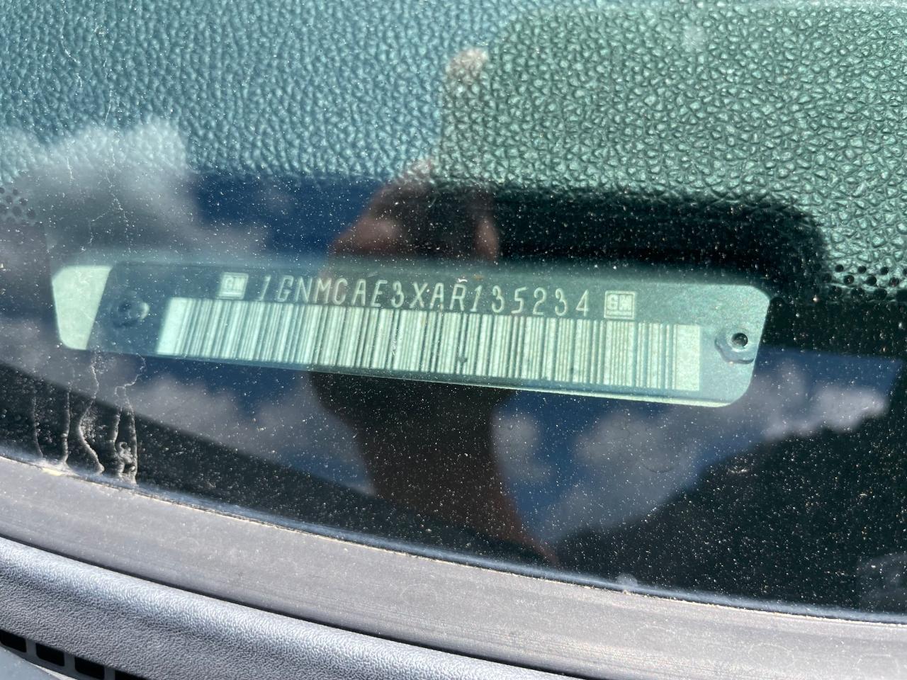 1GNMCAE3XAR135234 2010 Chevrolet Tahoe C1500 Ls