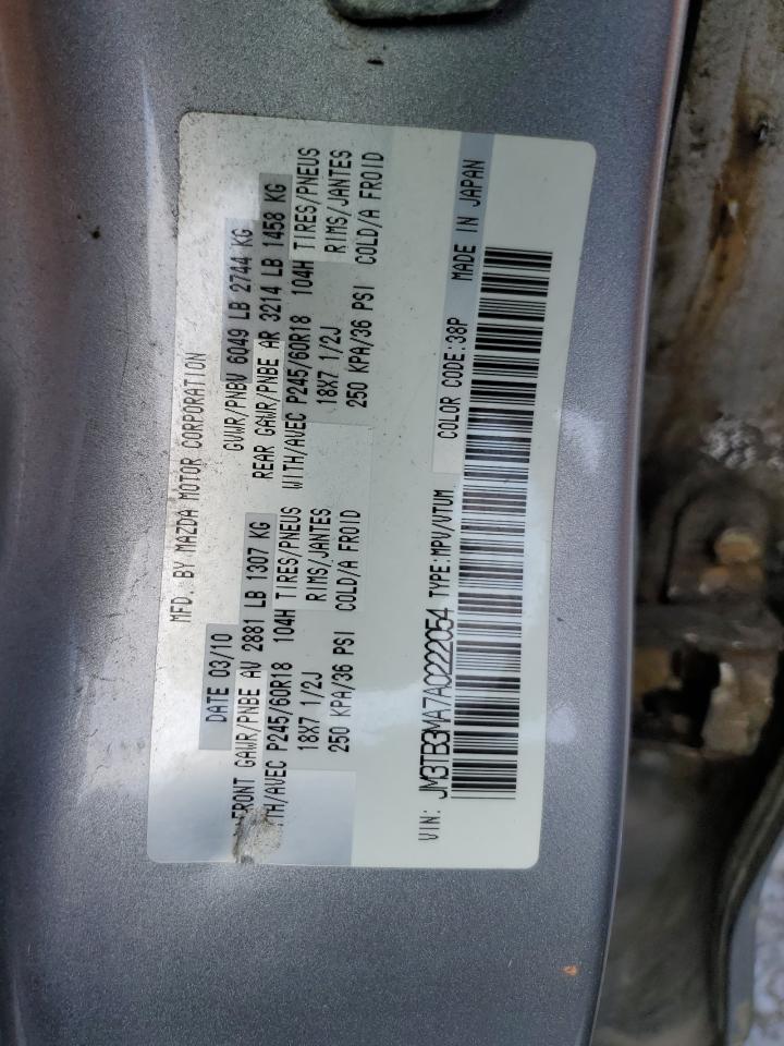 JM3TB3MA7A0222054 2010 Mazda Cx-9