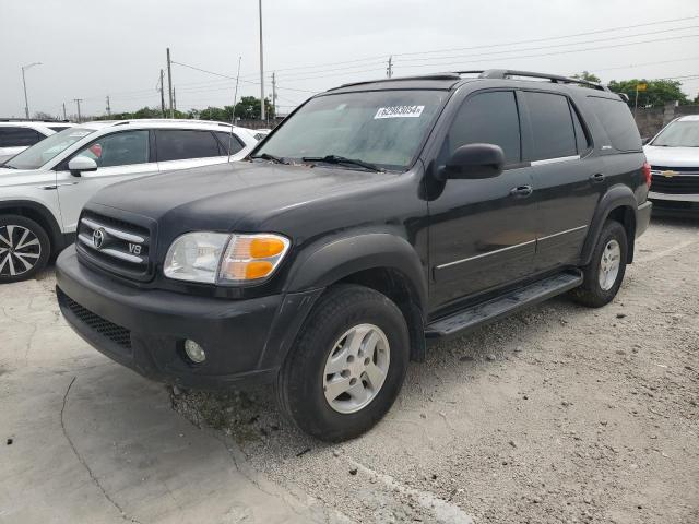 2002 Toyota Sequoia Limited VIN: 5TDZT38A22S129662 Lot: 62983054