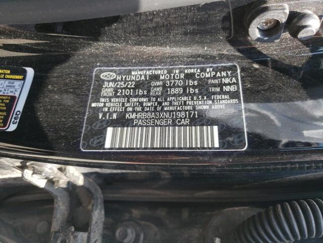 2022 HYUNDAI VENUE SE - KMHRB8A3XNU198171