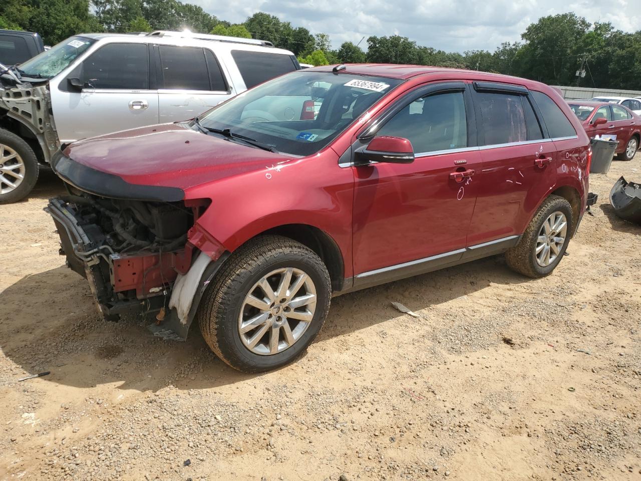 Lot #2819283228 2014 FORD EDGE LIMIT