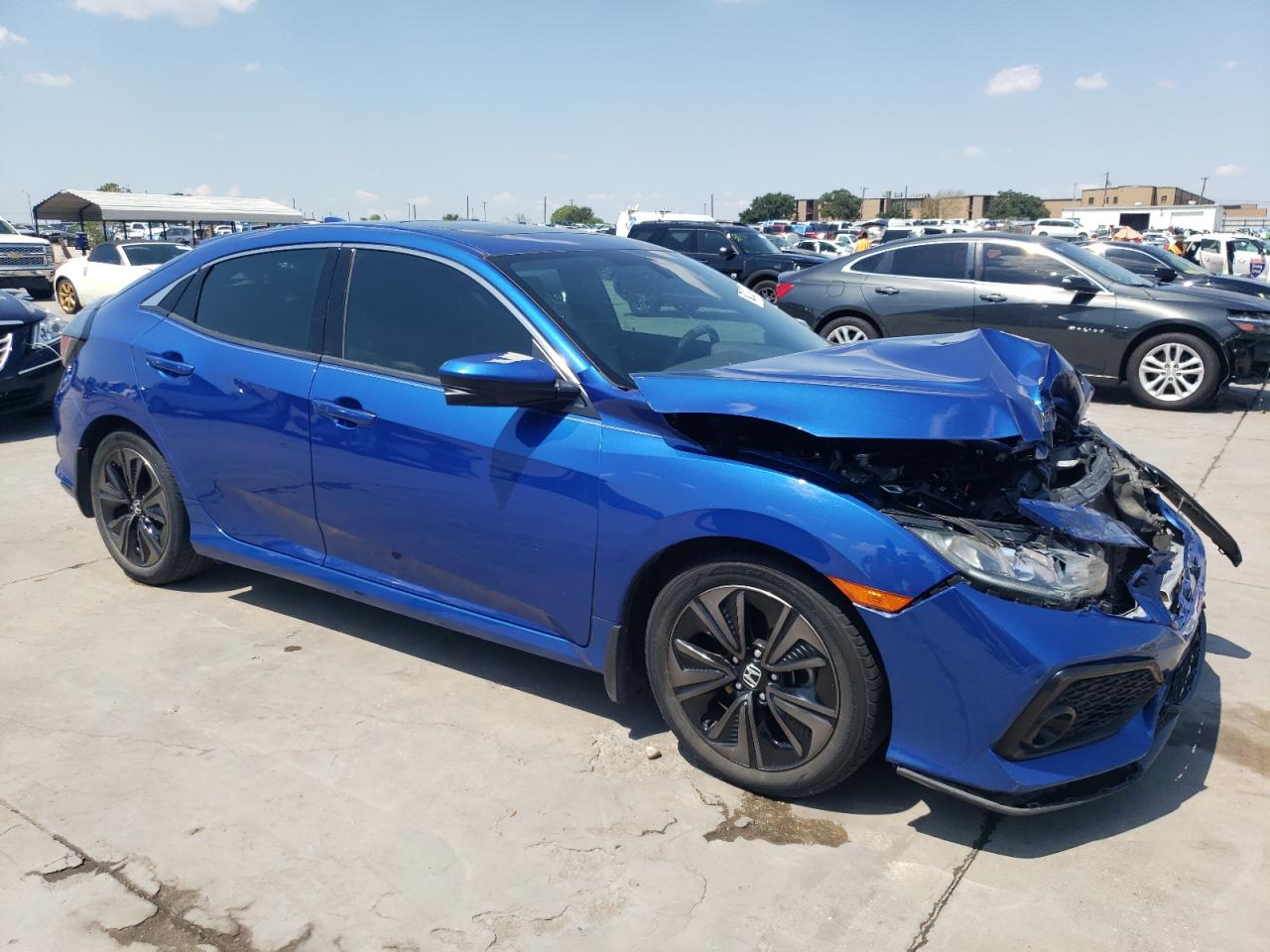 2018 Honda Civic Ex vin: SHHFK7H54JU239825