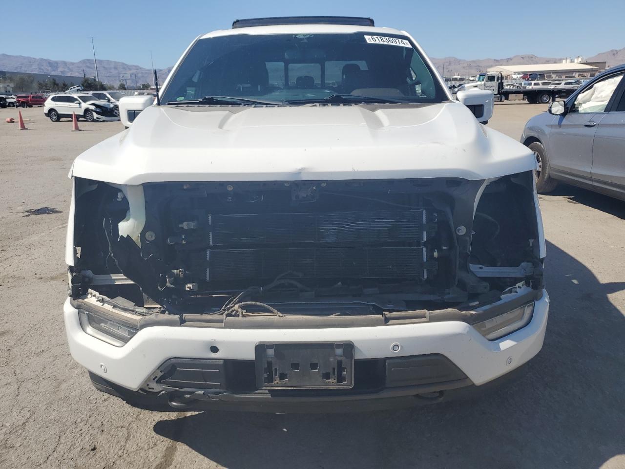 Lot #2893614840 2021 FORD F150 SUPER