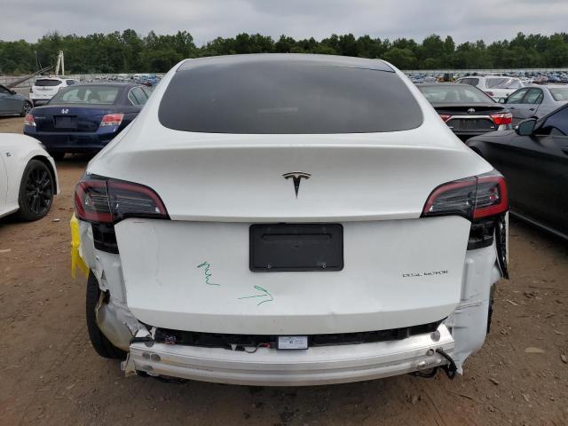 2022 Tesla Model Y VIN: 7SAYGDEE0NF321218 Lot: 61753654