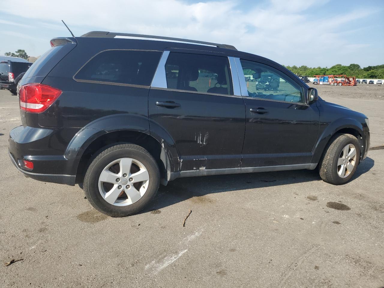 DODGE JOURNEY SX 2012 black 4dr spor flexible fuel 3C4PDCBGXCT373049 photo #4