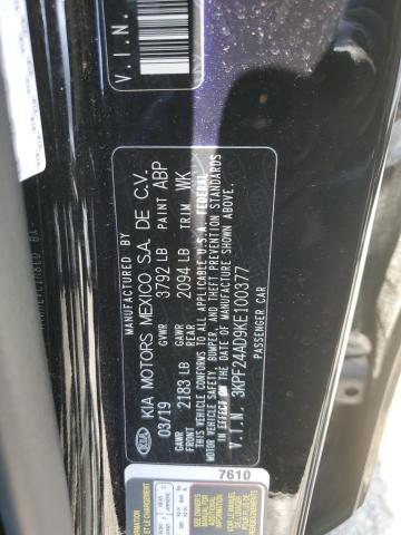 2019 KIA FORTE FE - 3KPF24AD9KE100377