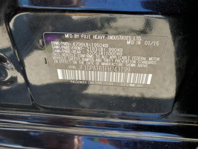 2015 SUBARU IMPREZA SP - JF1GPAT61FH243199