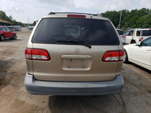 2002 Toyota Sienna Le VIN: 4T3ZF13C72U420662 Lot: 62461514
