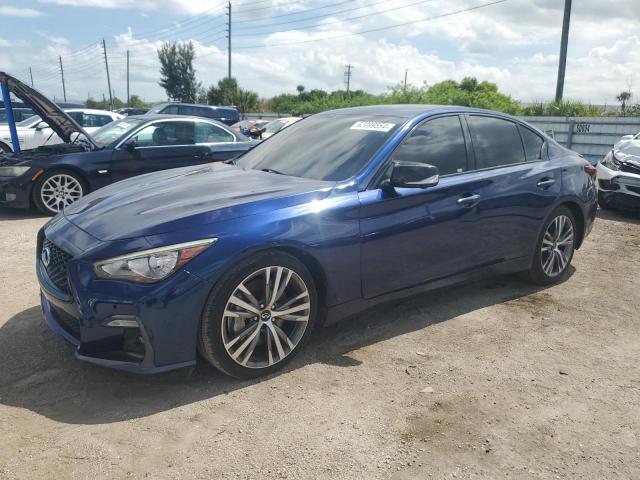 2018 Infiniti Q50 Luxe VIN: JN1EV7AP4JM355309 Lot: 62099554