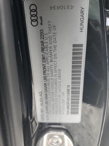 2016 AUDI A3 PREMIUM - WAUB8GFF4G1048818