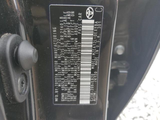 2022 TOYOTA COROLLA XS - 5YFT4MCE2NP138183