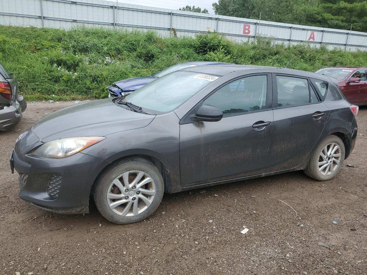 2012 Mazda 3 I vin: JM1BL1L7XC1685962