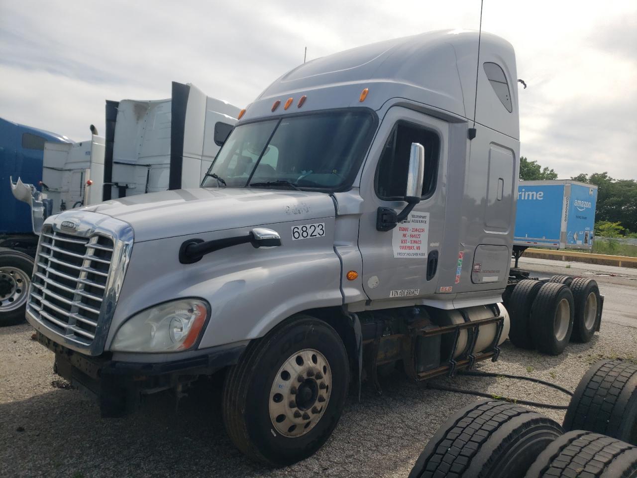 FREIGHTLINER CASCADIA 1 2013 gray tractor diesel 1FUJGLDR9DLBR6823 photo #3