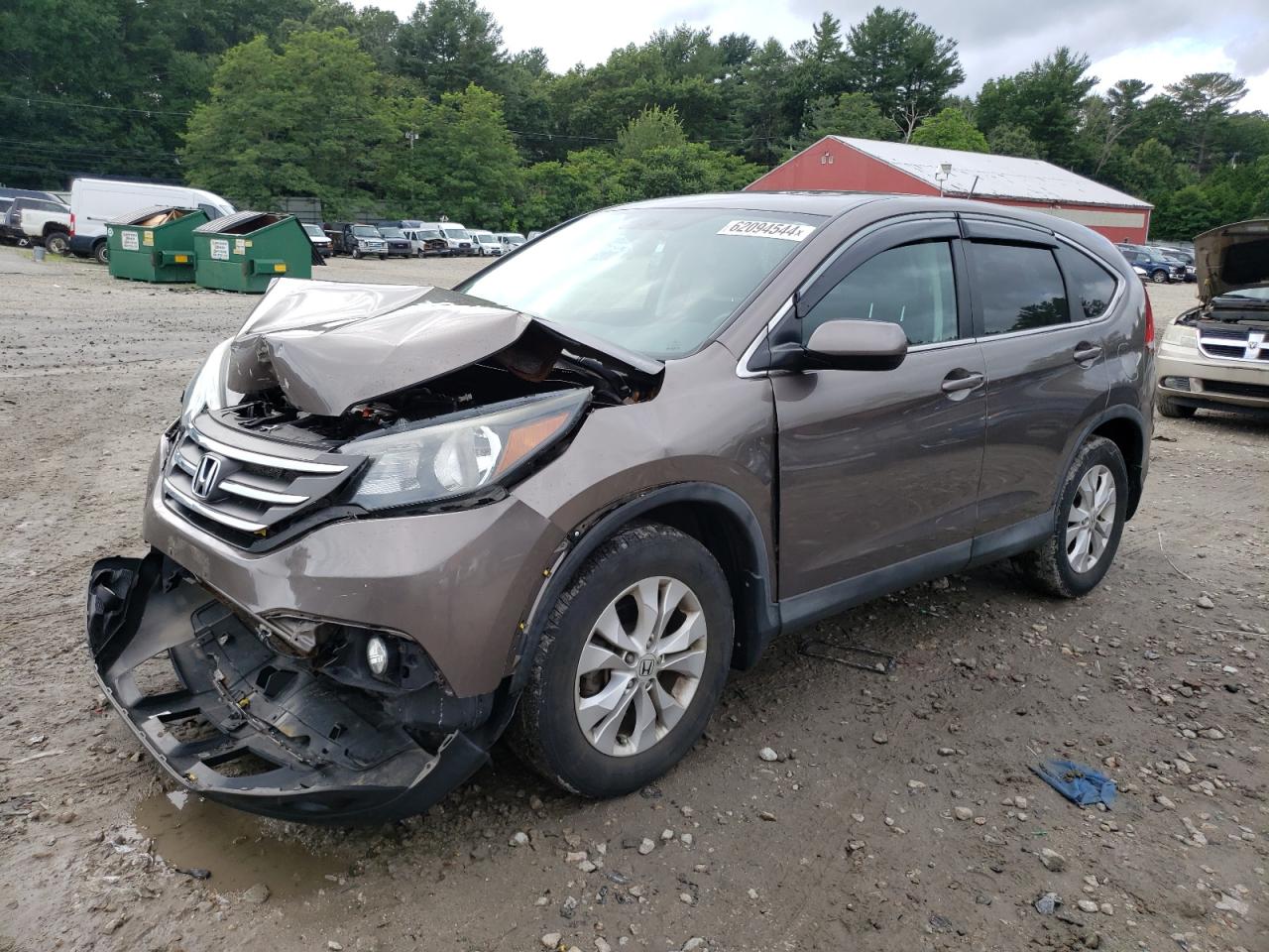 2HKRM4H54EH645540 2014 Honda Cr-V Ex