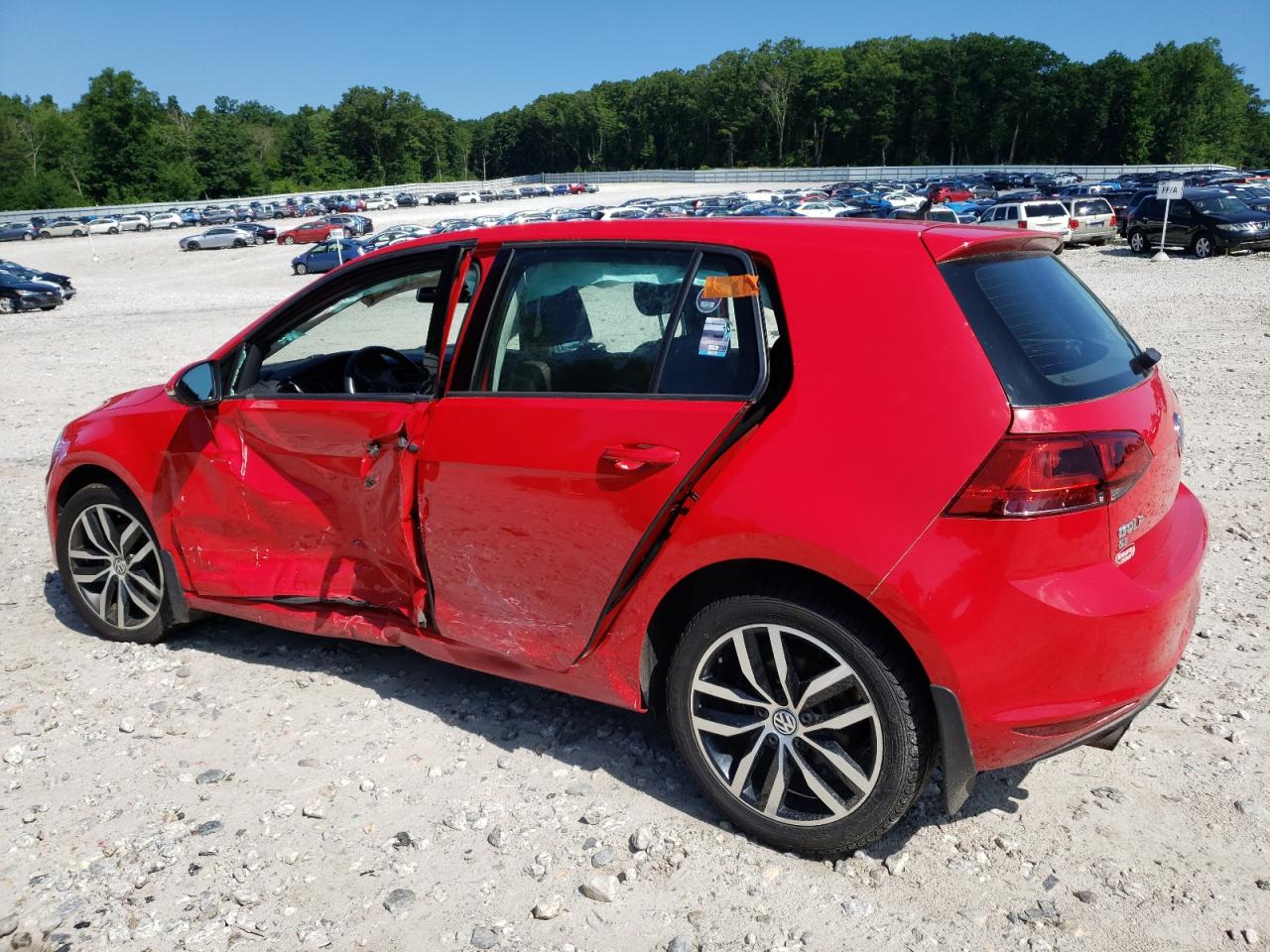 3VW217AU9GM024463 VOLKSWAGEN GOLF S/SE 2016