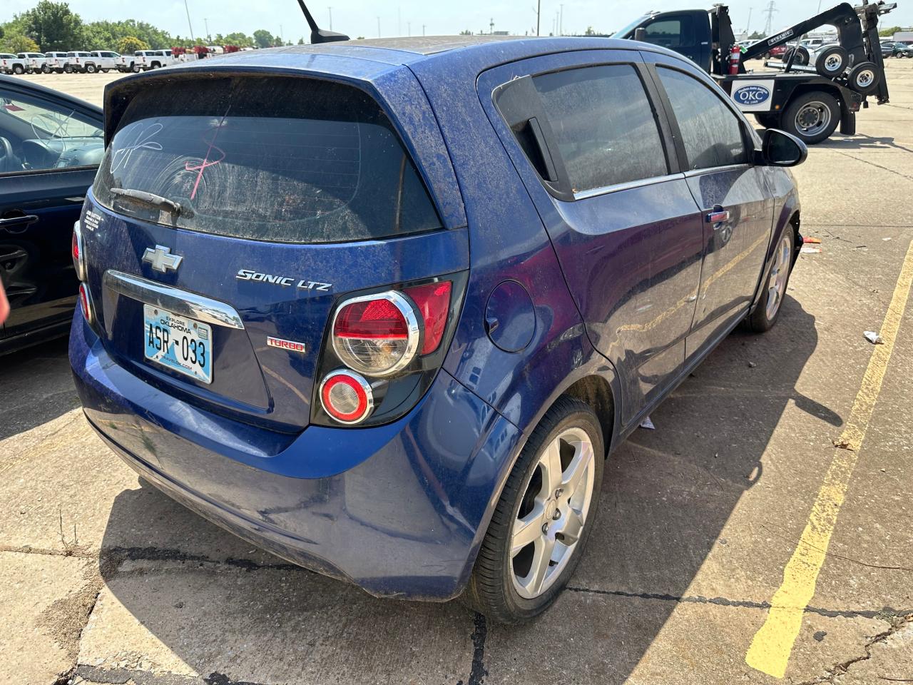 2014 Chevrolet Sonic Ltz vin: 1G1JE6SB9E4113557