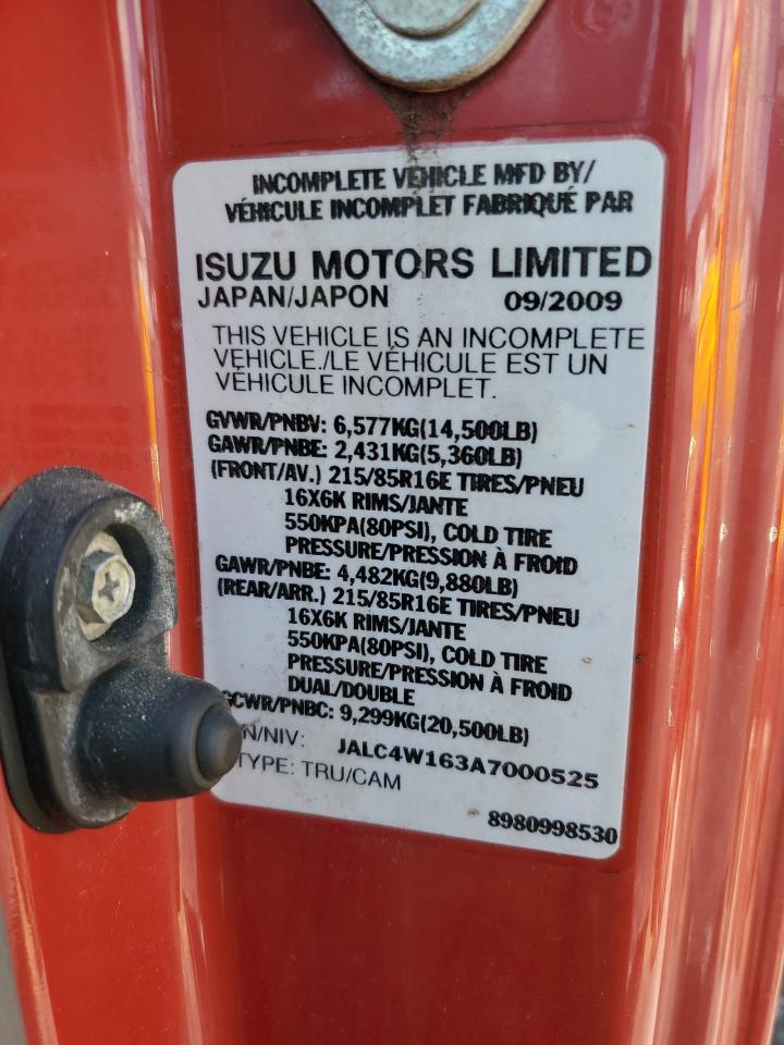 JALC4W163A7000525 2010 Isuzu Npr