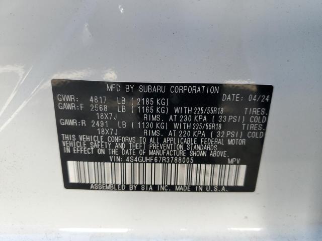 2024 SUBARU CROSSTREK - 4S4GUHF67R3788005