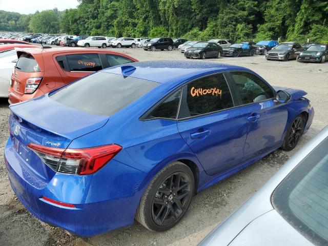 HONDA CIVIC SPOR 2024 blue  gas 2HGFE2F53RH503980 photo #4