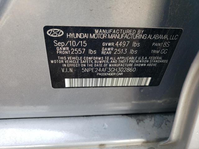 2016 HYUNDAI SONATA SE - 5NPE24AF3GH302860