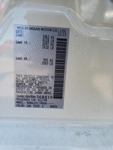 2024 NISSAN ALTIMA S - 1N4BL4BV8RN368819