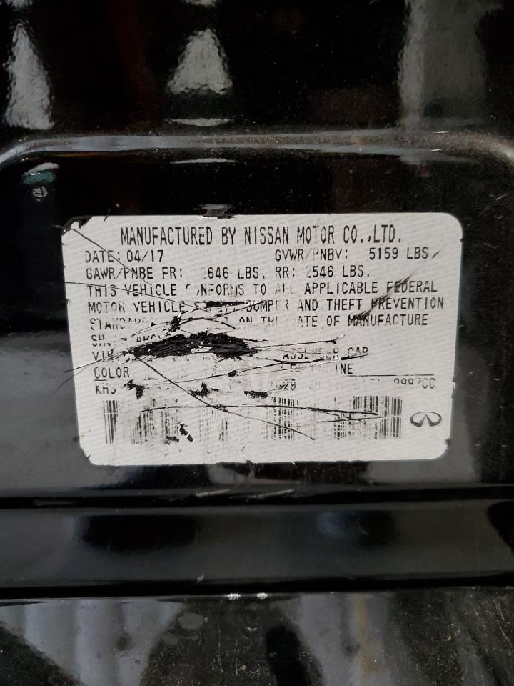 XN1EV7AR2JM430042 2018 Infiniti Q50