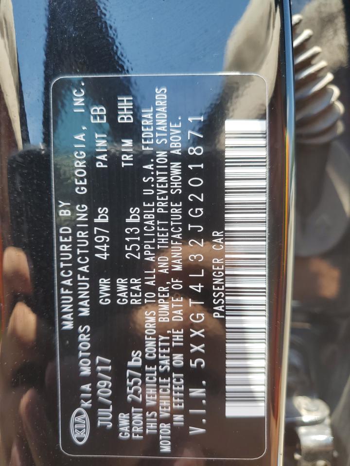 5XXGT4L32JG201871 2018 Kia Optima Lx